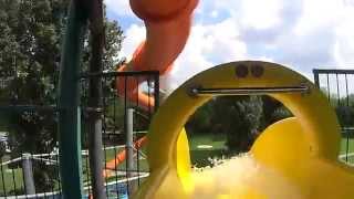 Yellow Water Slide at Palatinus [upl. by Flieger]