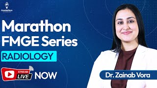 Marathon FMGE Series Radiology by Dr Zainab Vora  Cerebellum Academy [upl. by Sisely]