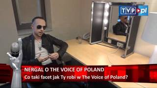 The Voice of Poland  Nergal o swoim udziale w programie [upl. by Airamalegna]