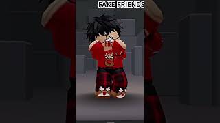 FAKE FRIENDS🧡🤍BOMBASTICroblox fakefriends [upl. by Dahcir]