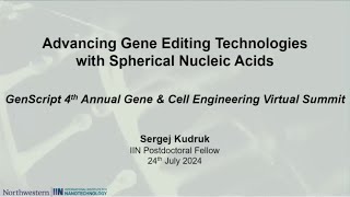 Advancing Gene Editing Technologies with Spherical Nucleic Acids [upl. by Hijoung]