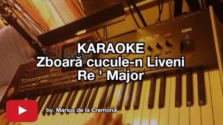 Zboară cuculen Liveni Re  Maj  KARAOKE cover Anton Achiței [upl. by Maclay378]