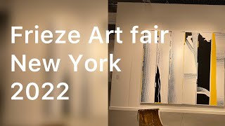 Frieze art fair New York 2022Hudson yard ARTNYC [upl. by Griffie]