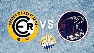 Highlights I Landesliga Bayern 2324 Gruppe A ERC Sonthofen  ESV Burgau I 260124 [upl. by Angil]