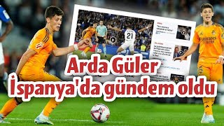 💥 Arda Güler İspanyada gündeme oturdu realmadrid [upl. by Carson559]