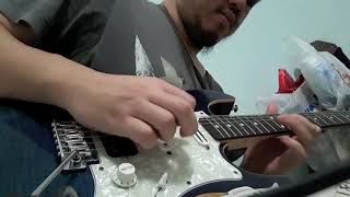 suhr and dimarzio cruiser pickup demo  Andy Timmons Style Jam [upl. by Petrick]