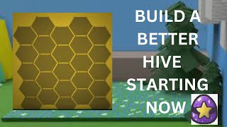 HOW TO BUILD THE PERFECT EARLY GAME HIVE IN ROBLOX BEE SWARM SIMULATOR HERE’S HOW [upl. by Sisto]