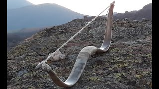 Native American Horn Bow [upl. by Helbonna]