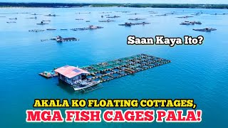 AKALA KO FLOATING COTTAGES MGA FISH CAGES PALA [upl. by Wolram391]