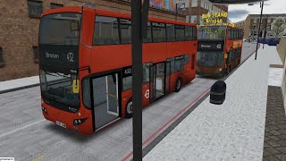 Omsi 2 tour 1758 London bus 432 Anerley Station  West Norwood  Brixton  Volvo B5LH MCV EvoSeti [upl. by Chic]