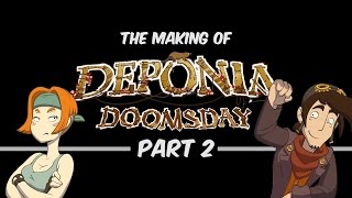 The Making of Deponia Doomsday ENG  Part 2 [upl. by Alaik]