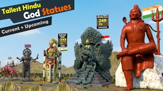 Tallest Hindu God Statues in the World  Tallest Hindu deity Statues [upl. by Howe]