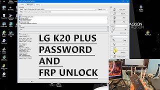 LG K20 PLUS Screenlock and FRP Unlock With LG Z3X Tool Full Video [upl. by Tomkins827]