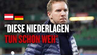 Nagelsmann völlig bedient quotDann brennen Sané die Sicherungen durchquot  Österreich  Deutschland 20 [upl. by Tirb]