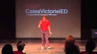 About authentic learning Vlad Atanasiu at TEDxCaleaVictorieiED [upl. by Ainegue]