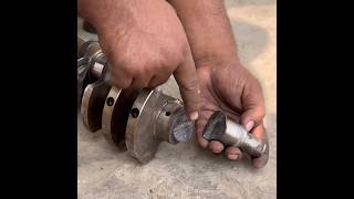 How to Rebuild a Broken Car Crankshaft by an Expert Mechanic [upl. by Leinto]