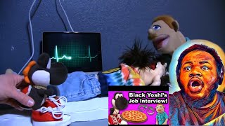 SML Movie Black Yoshis Job Interview REACTION sml blackyoshi jeffy 😂🧠 [upl. by Codi621]