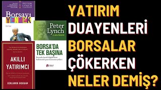 Borsalar Çökerken Akıllı Yatırımcılar Neler Önermiş [upl. by Akli]