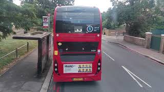 Route 37 Clapham Common to Clapham Junction Double Decker Bus Tour London bustour route37 [upl. by Bern]