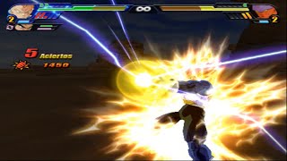 Dragon Ball Z Budokai Tenkaichi 3  Goku Vegeta y Gohan vs Villanos de GT y Z [upl. by Nnylyt]