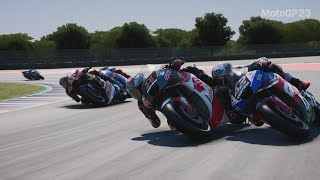 MotoGP 23  Career Pt 46 Struggling With The Honda At Termas [upl. by Aubrey]