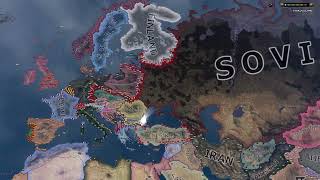 Germany Poland and Finland  Hoi4 Timelapse [upl. by Geesey]