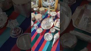 Chettinad silver gifts to bridechettinad marrage viralvideos shortvideos shorts utubeshorts [upl. by Lairret]