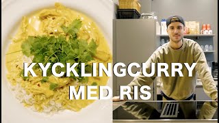 Kycklingcurry med Ris [upl. by Phillip]