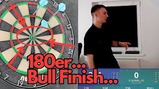 180er und High Finish  Autodarts Fun Turnier [upl. by Aihsela]