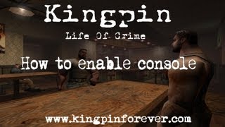 Kingpin Life Of Crime How to enable console [upl. by Ahsad]