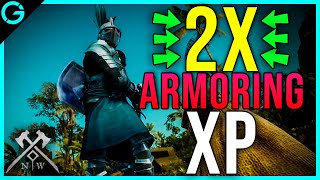 The SECRET to Leveling ARMORING 2X FASTER 🏹 New World [upl. by Aynav]