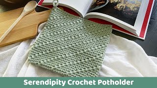 Easy Diagonal Spike Crochet Potholder  Potholders Galore CrochetAlong 2023 [upl. by Ayatan887]