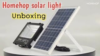 I Installed Homehop Solar Lights  ganga tech [upl. by Noli]