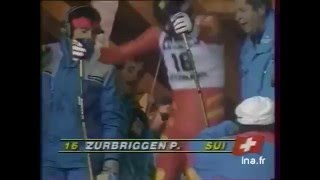 Pirmin Zurbriggen wins downhill Kitzbühel 1987 [upl. by Eelram637]