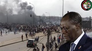 ⛔️🇨🇮Abidjan 22 septembre soulèvement imminent de larmée ivoirienne contre ouattara le peuple réagi [upl. by Eitsyrhc]