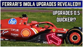 Ferraris SF24 Imola Upgrade REVEALED  Red Bull SIDEPODS  F1 2024 [upl. by Stenger]