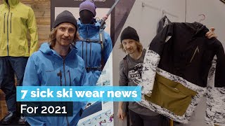 7 Sick Ski Wear News for 2021  Ispo [upl. by Armyn434]