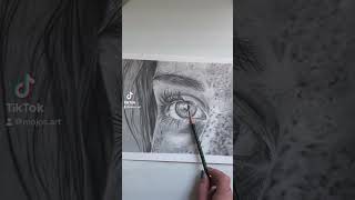 drawing bleistiftzeichnung art augezeichnen sketch portrait bleistift eyes beforeandafter [upl. by Lotson]