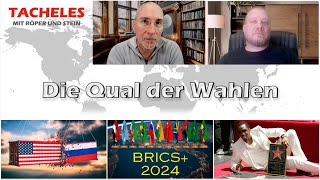 Tacheles 147  Die Qual der Wahlen [upl. by Ahseret]