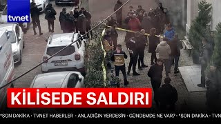 Kilisede pazar ayini sırasında silahlı saldırı kilise sarıyer [upl. by Alym]