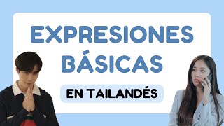 Aprende Tailandés Expresiones básicas [upl. by Imaj]