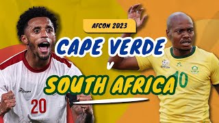 Giant killers Cape Verde 🇨🇻 and Bafana Bafana 🇿🇦 meet up in this quarter finals matchup [upl. by Puritan89]