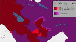 The Nagorno Karabakh War  Every Day [upl. by Nilyad]