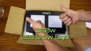 YOUVE GOT MAIL  New 300w LED Grow Light [upl. by Ennaerb]