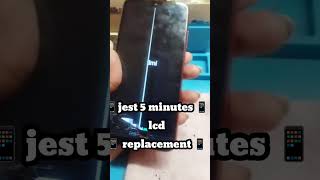 jest 5 minutes lcd replacement 📱📱 smartphone lcdlf2 [upl. by Boland]