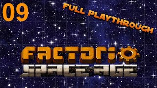 Ep9  Designing an early game Hauler Ship   Factorio Space Age Playthrough [upl. by Hanfurd]