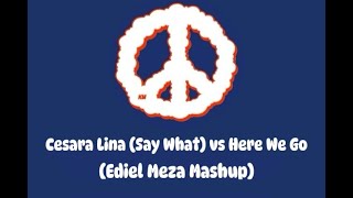 Cesara Lina Say What Vs Here We Go Ediel Meza Mashup [upl. by Lenej290]