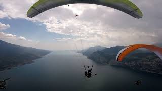 FollowMe Gopro Tandem Paragliding Malcesine [upl. by Imehon]