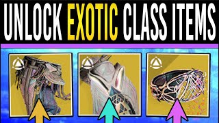 Destiny 2 How to Get EXOTIC CLASS ITEMS Dual Destiny Mission amp Class Item Guide The Final Shape [upl. by Auginahs]