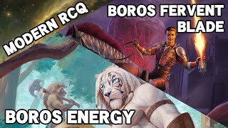 Boros Energy vs Boros Fervent Blade  Modern RCQ Round 6 at Ogres Den  20240928 [upl. by Lynna]